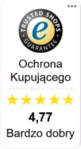 Opinie klientów pochodzące z serwisu Trusted Shops